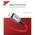  Кабель UGREEN US293 80635 USB-A to Lightning Cable Aluminum case + Nylon braided 1m Red 