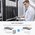  Кабель UGREEN CM204 50773 USB-A to RJ45 Console Cable 1.5m Black 