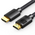  Кабель UGREEN HD119 40103 4K HDMI Cable Male to Male Braided 5m Black 