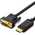  Кабель UGREEN DP105 10247 DP Male to VGA Male Cable 1.5m Black 