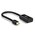  Конвертер UGREEN MD112 40360 Mini DP to HDMI Female Converter 4K Black 