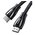  Кабель UGREEN HD140 80404 HDMI 2.1 Male To Male Cable 8K Braided Cable 3m Black 