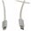  Кабель Cactus CS-LG.USB.C-1 USB Type-C m-Lightning m 1м белый 