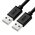  Кабель Greenconnect GCR-UM2M-BB2S-1.8m USB 2.0 AM/AM черный 1.8m 