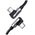  Кабель UGREEN US335 70696 Angled USB-C M/M Cable Aluminium Shell with Braided 1m Black 