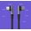  Кабель UGREEN US335 70696 Angled USB-C M/M Cable Aluminium Shell with Braided 1m Black 