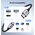  Кабель UGREEN HD163 15515 Mini HDMI to HDMI 8K Cable 2m Black 