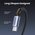  Кабель UGREEN US334 70643 USB-C 2.0 Male To Angled 90° USB-C 2.0 Male 5A Data Cable 1m Black 