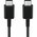  Кабель SAMSUNG EP-DA705 USB-C-USB-C 1m 3А Черный EP-DA705BBEGWW 