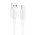  Дата-кабель HOCO X107 Favor 60W charging data cable Type-C + Type-C белый 