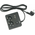  Сетевой удлинитель Power Cube PC-1B-2M 1.9м (2 розетки) черный (коробка) 