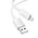  Дата-кабель HOCO X107 Favor charging data cable Micro белый 