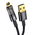  Дата-кабель Baseus Explorer (CATS000401) Auto Power-Off Fast Charging USB to IP 2.4A 1m Black 