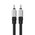  Дата-кабель Baseus CoolPlay (CAKW000301) Fast Charging Type-C to Type-C 100W 2m Black 