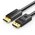  Кабель UGREEN DP102 10244 DP 1.2 Male to Male Cable 1m Black 