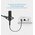  Кабель UGREEN AV130 20710 Cannon Male to Female Microphone Extension Audio Cable 2m Black 
