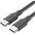  Кабель UGREEN US286 (60788) USB-C 2.0 Male To USB-C 2.0 Male 3A Data Cable 3m Black 