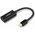  Конвертер UGREEN MD112 10461 Mini DP to HDMI Female Converter 1080p Black 