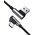  Кабель UGREEN US176 20857 Right Angle USB-A to USB-C Cable 2m Space Gray 
