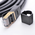  Кабель UGREEN NW107 11271 Cat 7 F/FTP Lan Cable 5m Black 