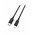  Кабель Buro PD18W черный USB Type-C m-Lightning m 1м 