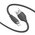  Дата-кабель Baseus (CAGD000001) Fast Charging USB to iP 2.4A 1.2m Black 