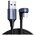  Кабель UGREEN US311 70313 USB 2.0-A to Angled USB-C Cable Aluminum Case with Braided 1m Black 