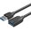  Кабель удлинитель Vention VAS-A45-B300 USB 3.0 AM/AF 3м Black Edition 