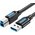  Кабель Vention COOBG USB 3.0 AM/BM 1.5м 