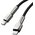  Дата-кабель Baseus Cafule CATLJK-01 (BAS-CATLJK-01-BK) Type-C на iPhone Power Delivery 20Вт 0.25м, черный 
