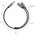  Кабель UGREEN AV123 10532 3.5mm Aux Stereo Audio Splitter Cable with Braid 20cm Black 