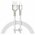  Дата-кабель Baseus Cafule (CALJK-A02) Metal USB to IP 2.4A 1m White 