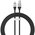  Дата-кабель Baseus CoolPlay (CAKW000401) Fast Charging USB to iP 2.4A 1m Black 