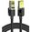  Кабель UGREEN NW150 80424 CAT7 Shielded Round Cable with Braided Modular Plugs 3m Black 