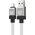 Дата-кабель Baseus CoolPlay (CAKW000402) Fast Charging USB to iP 2.4A 1m White 