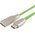  Кабель Cablexpert CC-G-USBC01Gn-1M Gold USB 2.0 AM/Type-C 1м зеленый 