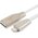  Кабель Cablexpert CC-G-APUSB01W-0.5M Gold для Apple AM/Lightning 0.5м белый 