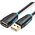  Кабель удлинитель Vention CBCBI USB 2.0 AM/AF 3м черный 