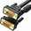  Кабель UGREEN VG101 11673 VGA Male to Male Cable 1m Black 