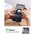  Кабель UGREEN AV119 10729 3.5mm Male to 3.5mm Male Straigth to angle flat Cable 5m Black 