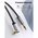  Кабель UGREEN AV119 10729 3.5mm Male to 3.5mm Male Straigth to angle flat Cable 5m Black 