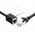  Адаптер UGREEN NW112 11279 Cat 6 F/UTP Ethernet RJ45 Extension Male/Female Patch Cords 1m Black 