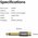 Адаптер UGREEN AV169 80731 6.35mm Male to RCA Female Adapter 