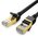  Кабель UGREEN NW107 11269 Cat 7 F/FTP Lan Cable 2m Black 
