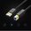  Кабель UGREEN US210 30753 USB 3.0 AM to BM Print Cable 1m Black 