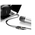  Кабель UGREEN AV141 30620 3.5mm male to 2 Female Audio Cable ABS Case Black 