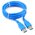  Кабель Gembird Cablexpert CCP-USB3-AMAM-6 Pro, AM/AM, 1.8м, экран, синий 