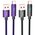  Дата-кабель HOCO U125 Benefit 5A charging data cable with display Type-C 1,2м черный 