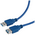  Кабель удлинительный Bion BXP-CCP-USB3-AMAF-6, USB 3.0 AM/AF, 1.8m, позолоченные контакты, синий 