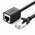  Кабель UGREEN NW112 11281 Cat 6 F/UTP Ethernet RJ45 Extension Male/Female Patch Cords 2m Black 